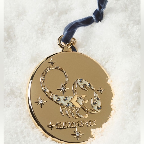 Anthropologie Lou benesch stargazer scorpio ornament NWT - Picture 1 of 5